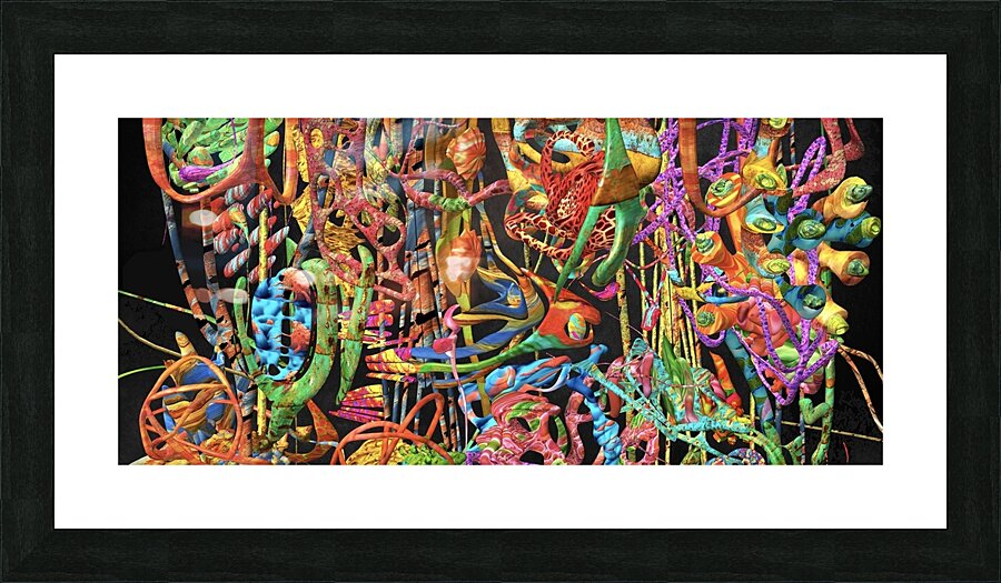 Chebyshev Spectral Overcast Picture Frame print