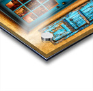 Santa Fe Turquois Door Acrylic print