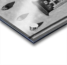 Window and Vigas B W Acrylic print