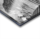 The Wave with Reflection B W Acrylic print