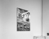 Abobe Vigas B W Acrylic Print