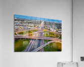 Looking down the I-10 Acrylic Print