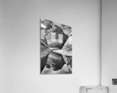 The Wave with Reflection B W Acrylic Print