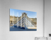 Louvre Double Pyramid Acrylic Print
