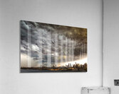 Storm Clouds over NYC Impression acrylique