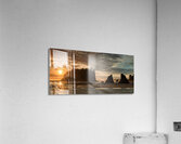 Setting Sun at Ruby Beach 4373b Acrylic Print