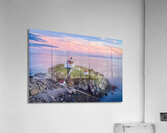 Setting Sun at Cape Neddick Acrylic Print