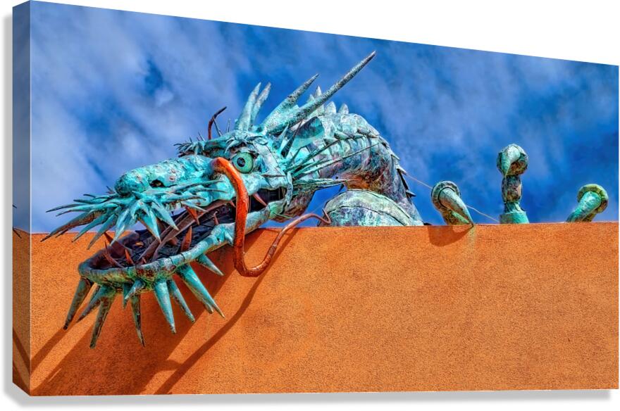 Santa Fe Dragon Canvas Print