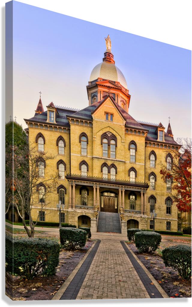 Notre Dame Main Building Canvas Print
