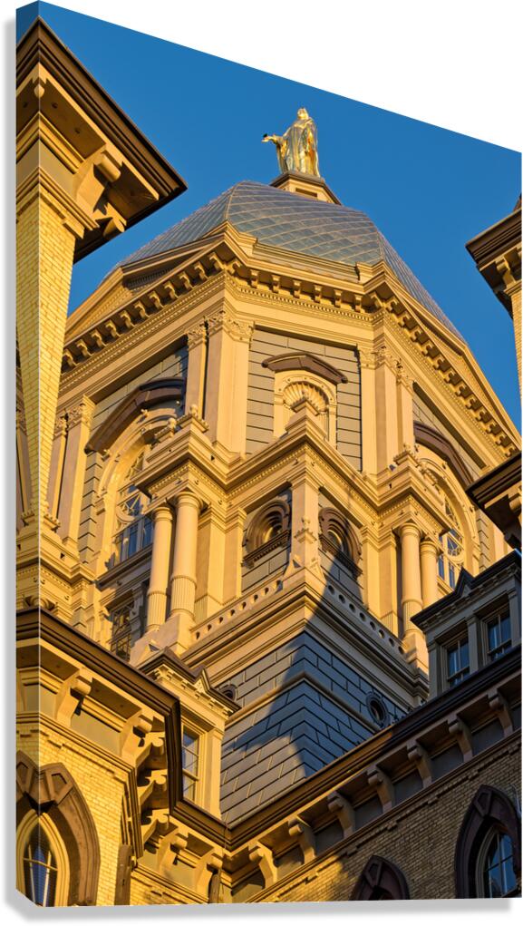 Notre Dame Dome Canvas Print