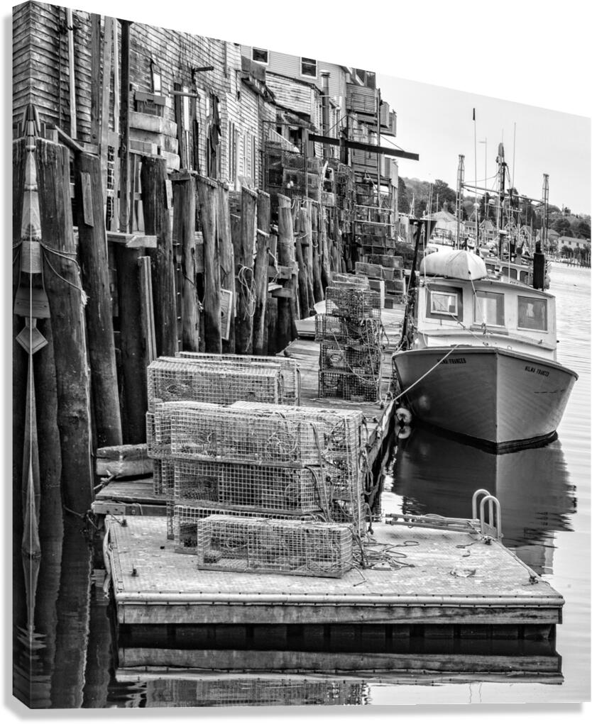 Portland Dock Canvas Print