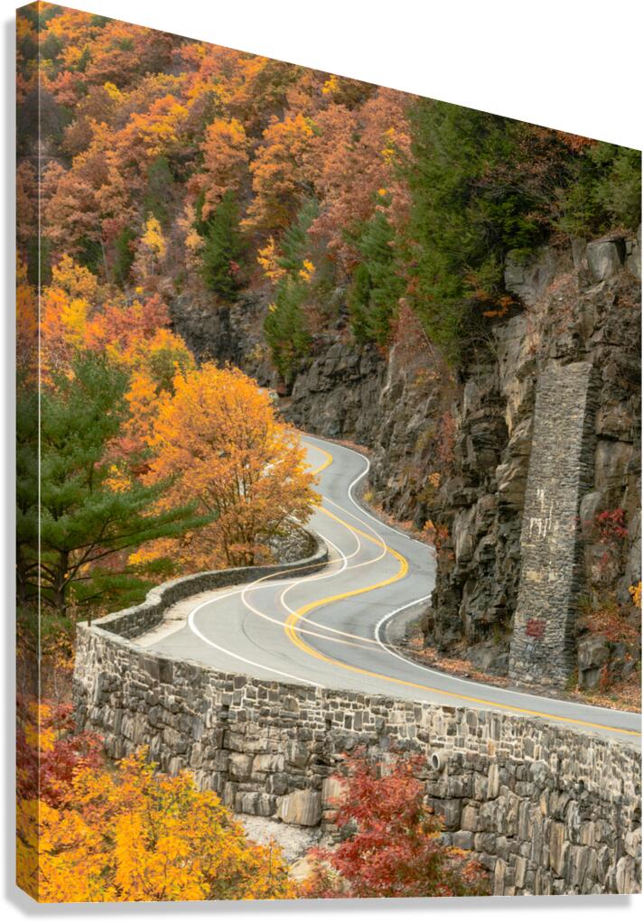 Hawks Nest in Fall Canvas Print
