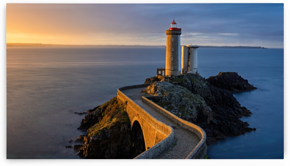 Sunset at Phare du Petit Minou by Jerry Fornarotto