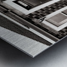 An American Home Metal print