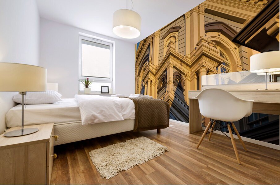 Notre Dame Dome Mural print