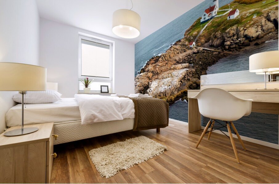 Nubble Island Mural print