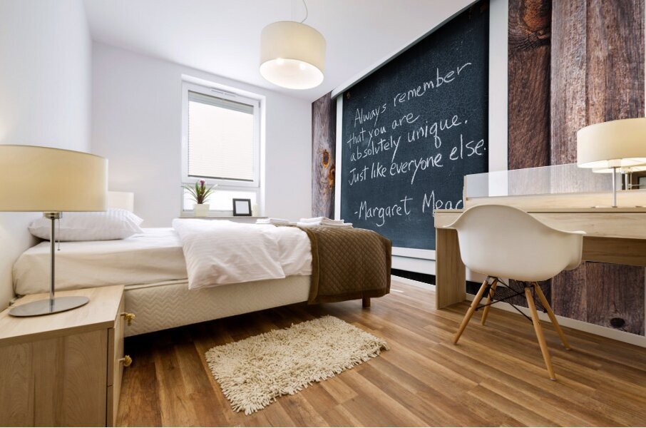 You are Absolutely Unique Mural print