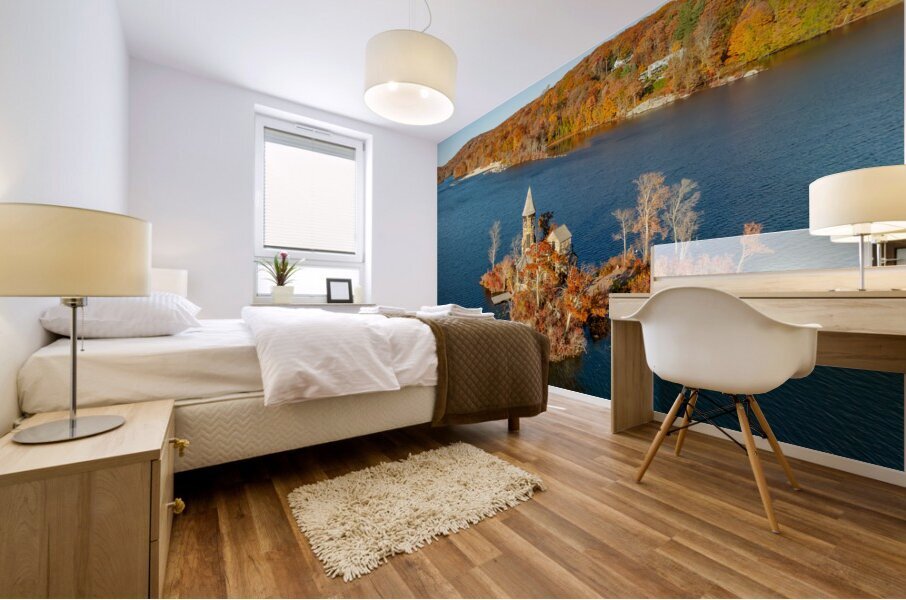 Saint Hubert Chapel Mural print