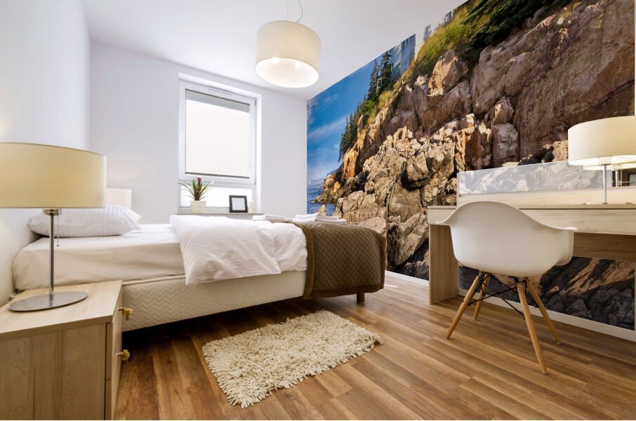 Bass Harbor Lighthouse Mural print