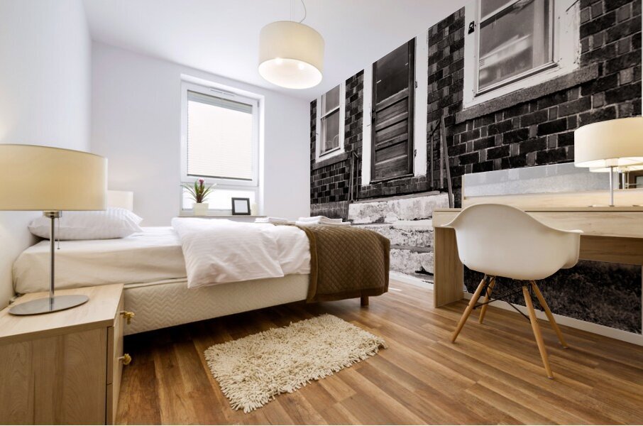 An American Home Mural print