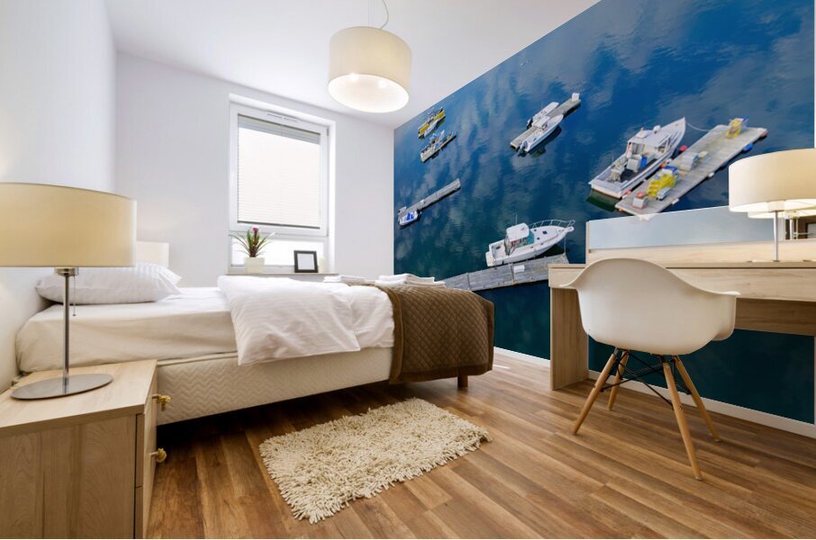Cloud Reflections Mural print