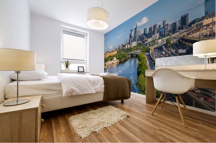 Philadelphia Panoramic Mural print