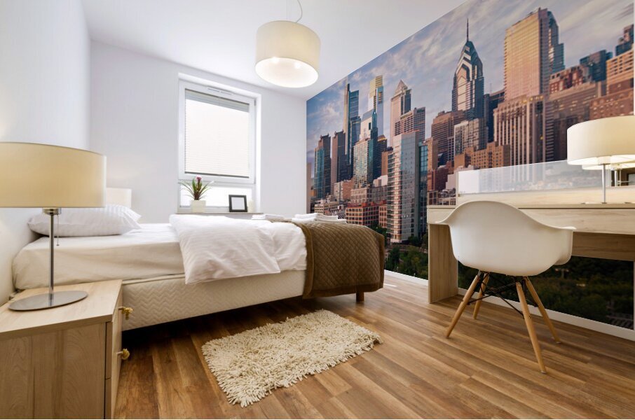 Philly Skyline Mural print