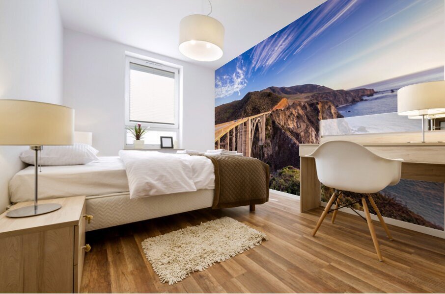 Bixby Bridge Mural print