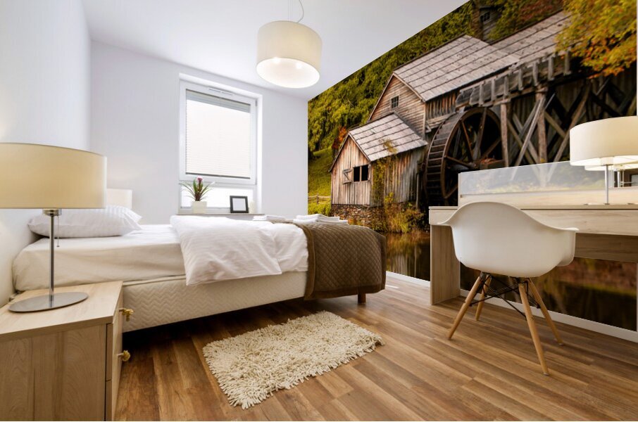 Mabry Mill 1 Mural print
