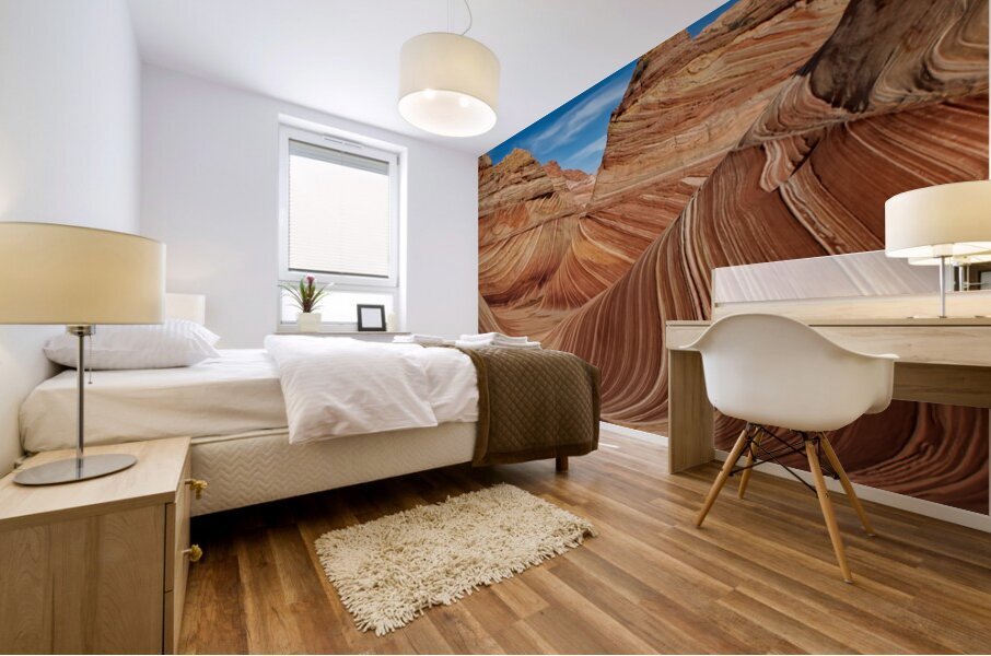 The Wave Mural print