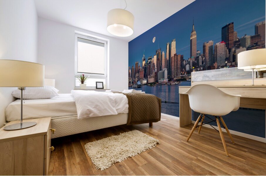 The Big Apple Mural print