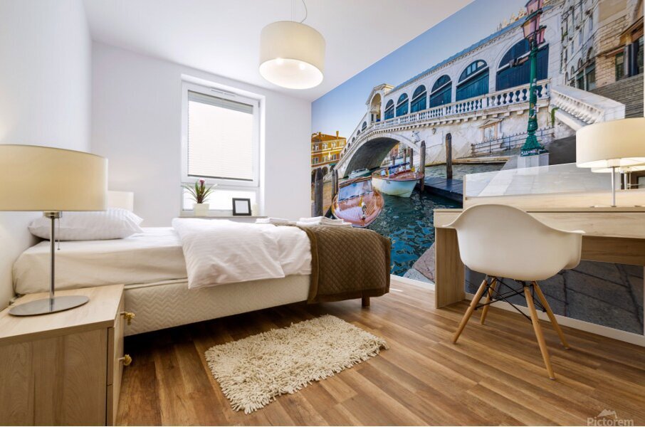 Rialto Bridge Mural print
