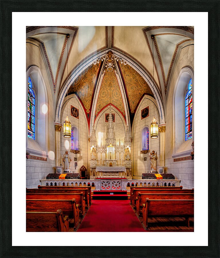 Loretto Chapel Picture Frame print