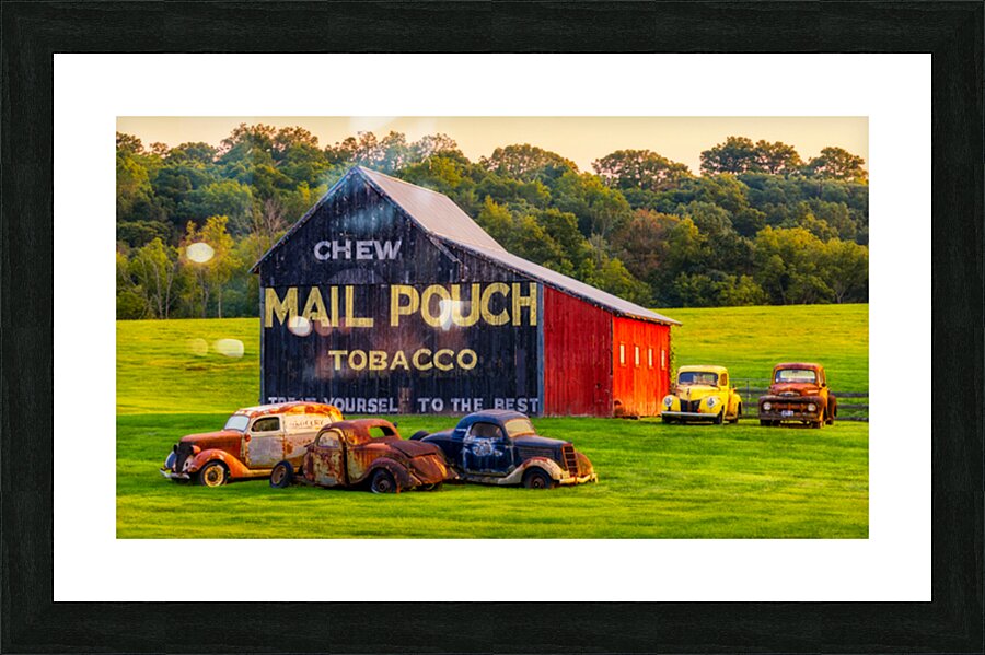 Mail Pouch Barn Picture Frame print