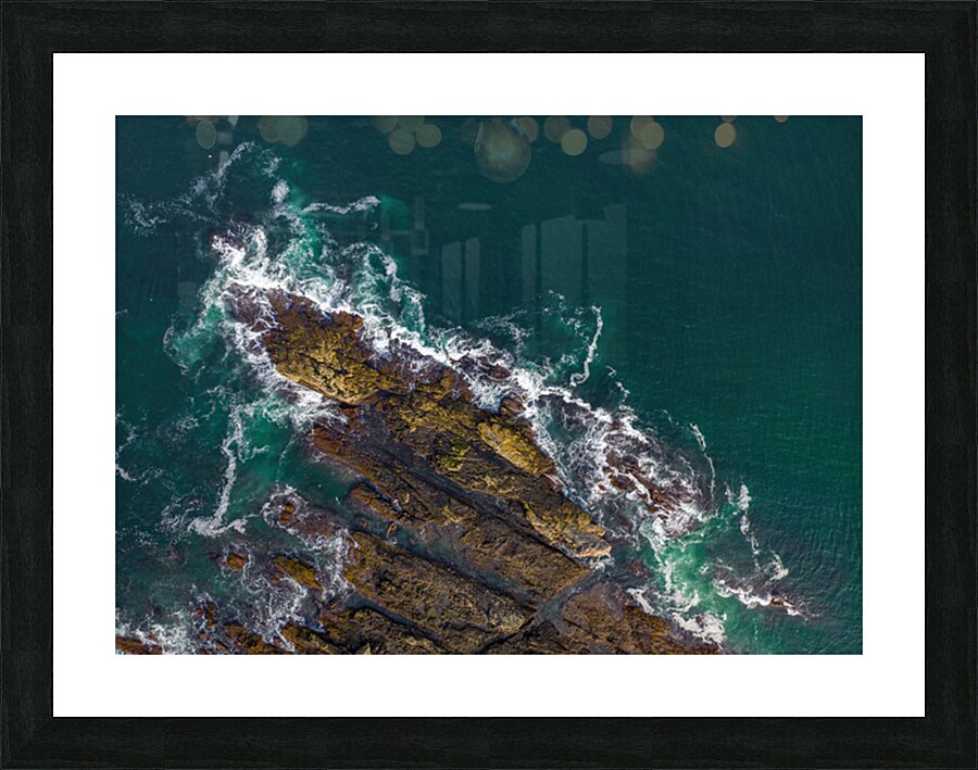 The Point Perkins Cove Picture Frame print