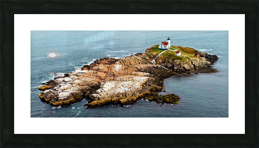 Nubble Island Picture Frame print