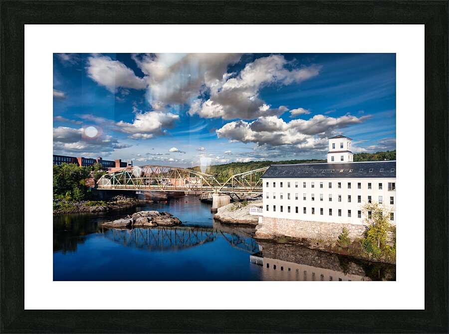 Bowdoin Mill Picture Frame print