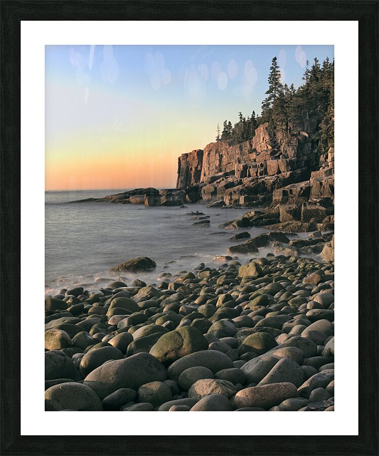 Otter Cliffs Picture Frame print