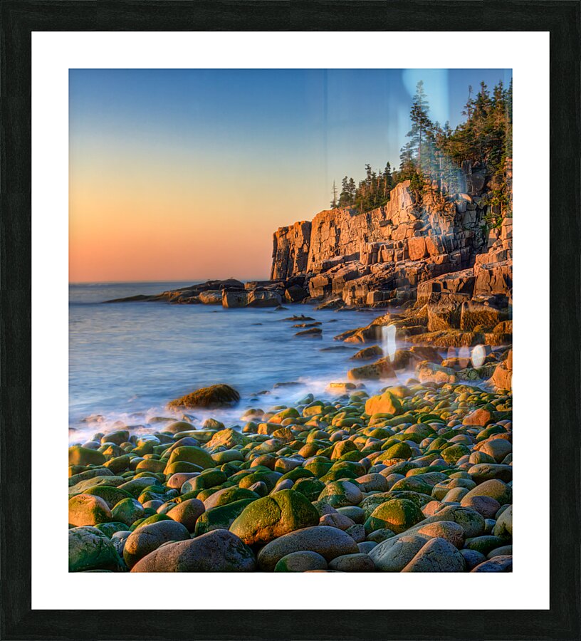 Otter Cliffs No. 1 Picture Frame print