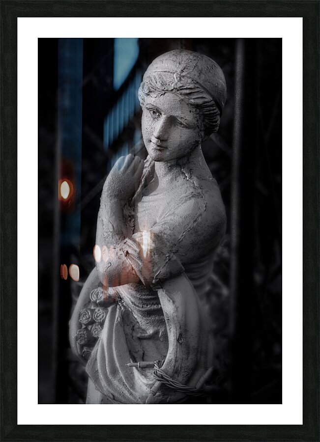 Statue No. 2 Picture Frame print