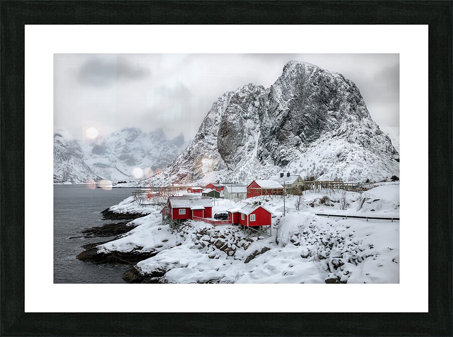Hamnoy Norway Picture Frame print