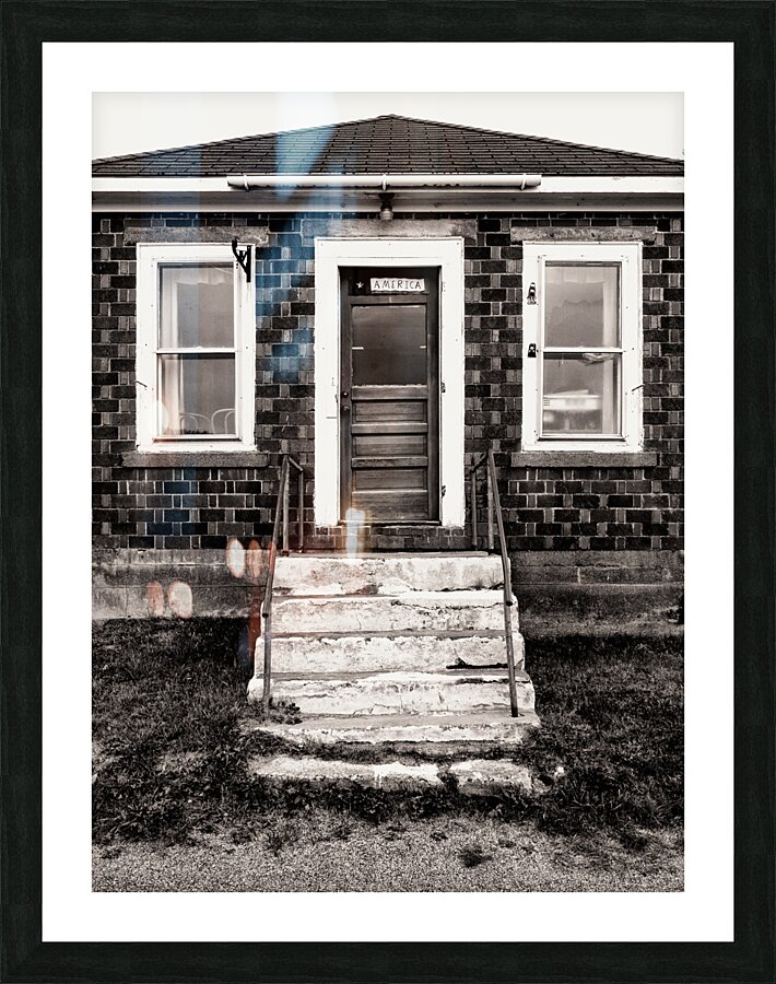 An American Home Picture Frame print