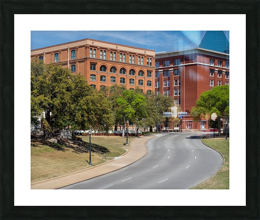Dealey Plaza Picture Frame print