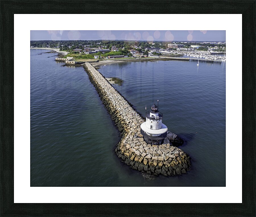 Spring Point Ledge Lighthouse 2 Picture Frame print