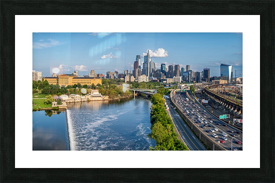 Philadelphia Panoramic Picture Frame print