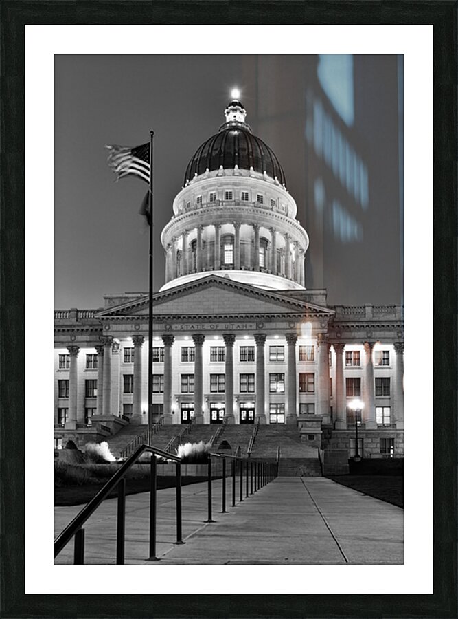 Utah State Capitol Picture Frame print