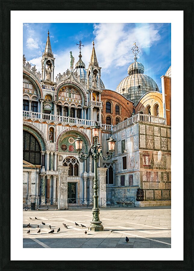 St. Marks Square Venice Picture Frame print