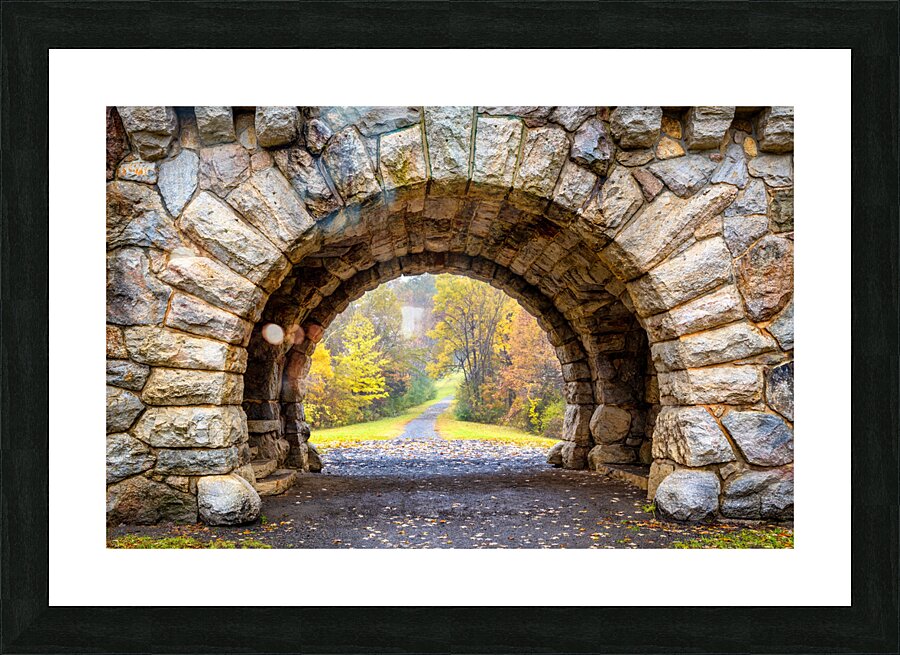 Inside Mohonk Preserve Gatehouse Picture Frame print