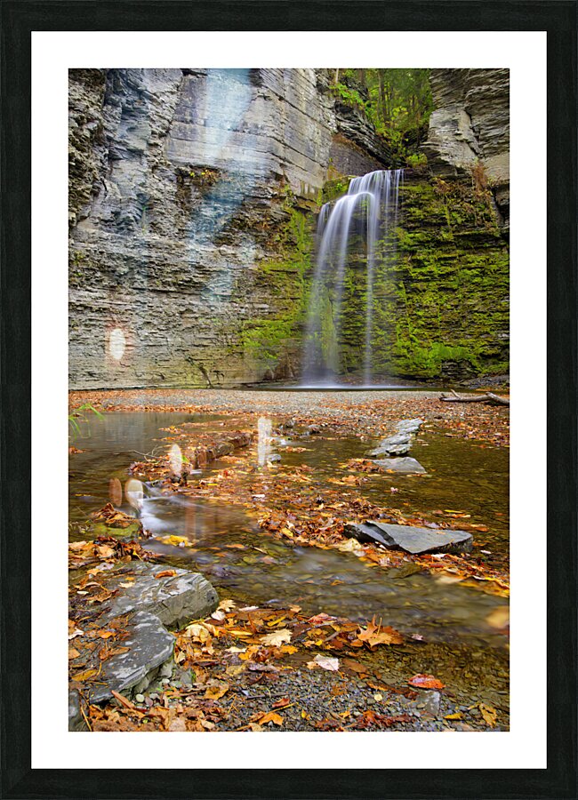 Eagle Cliff Falls Picture Frame print