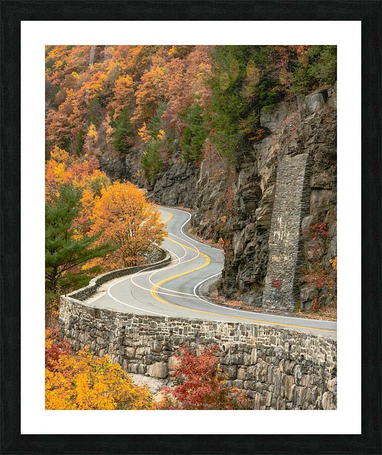 Hawks Nest in Fall Picture Frame print